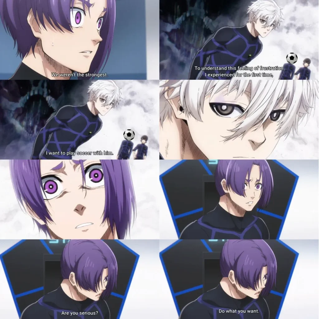 Nagi and Reo relationship Blue Lock